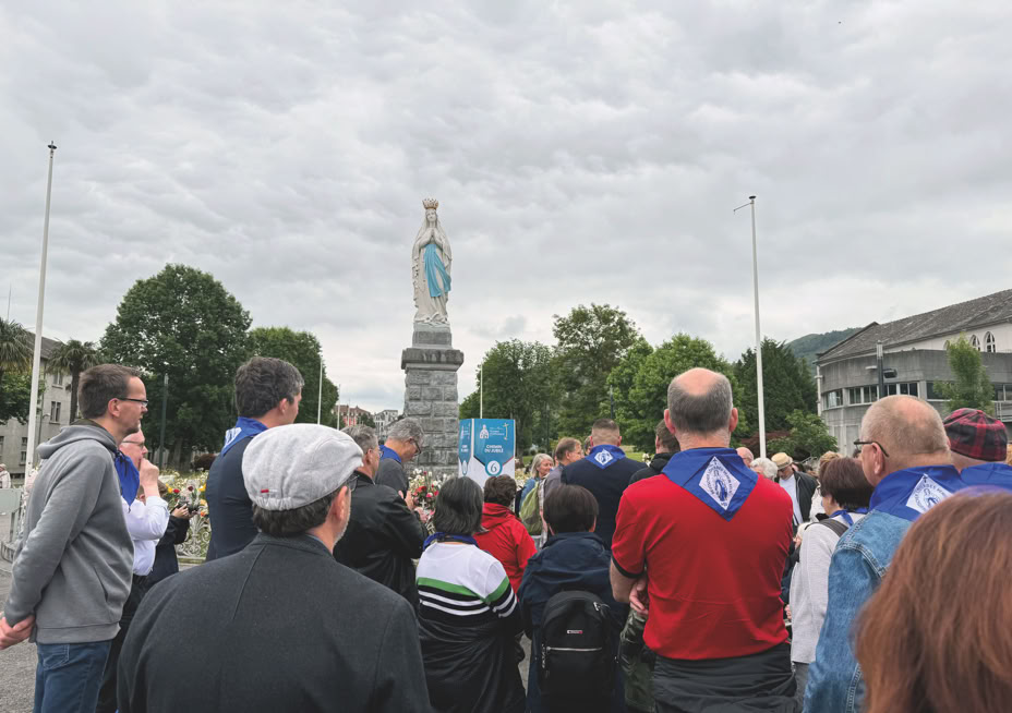 Zweimal im Jahr bietet der Deutsche Lourdes Verein Flugwallfahrten nach Lourdes an.